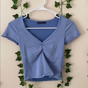 brandy melville scrunch top